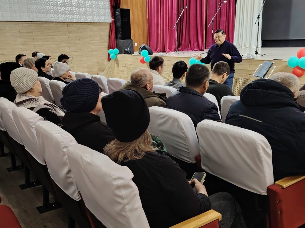 Эпизоотиялық жағдай бойынша ауыл тұрғындарымен кездесу